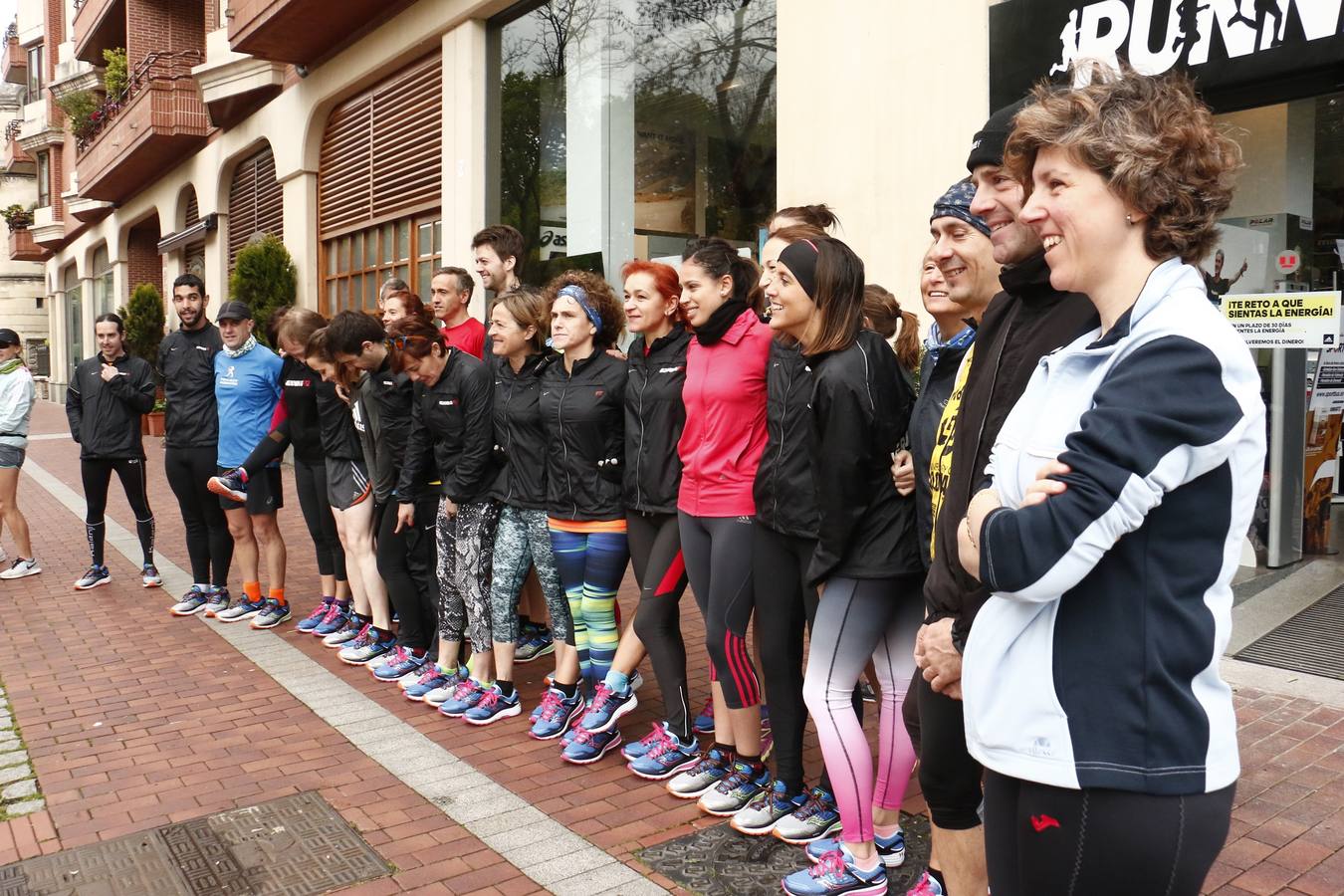 Correr en Vitoria, mejor en grupo