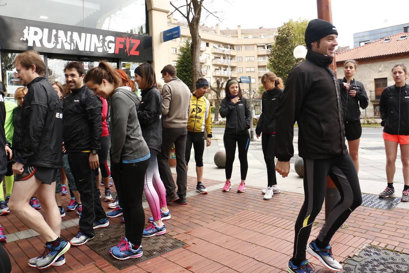 Correr en Vitoria, mejor en grupo