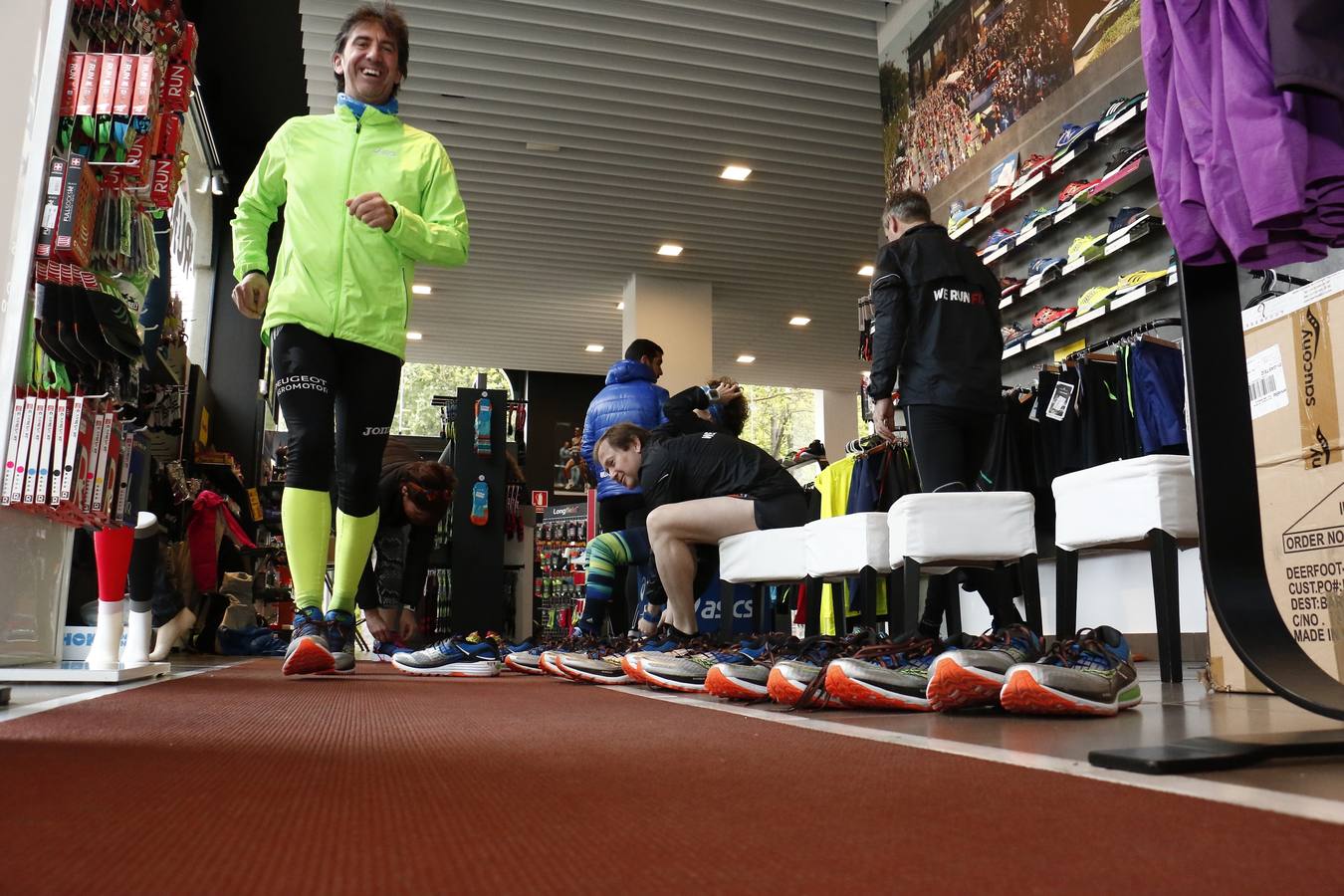 Correr en Vitoria, mejor en grupo