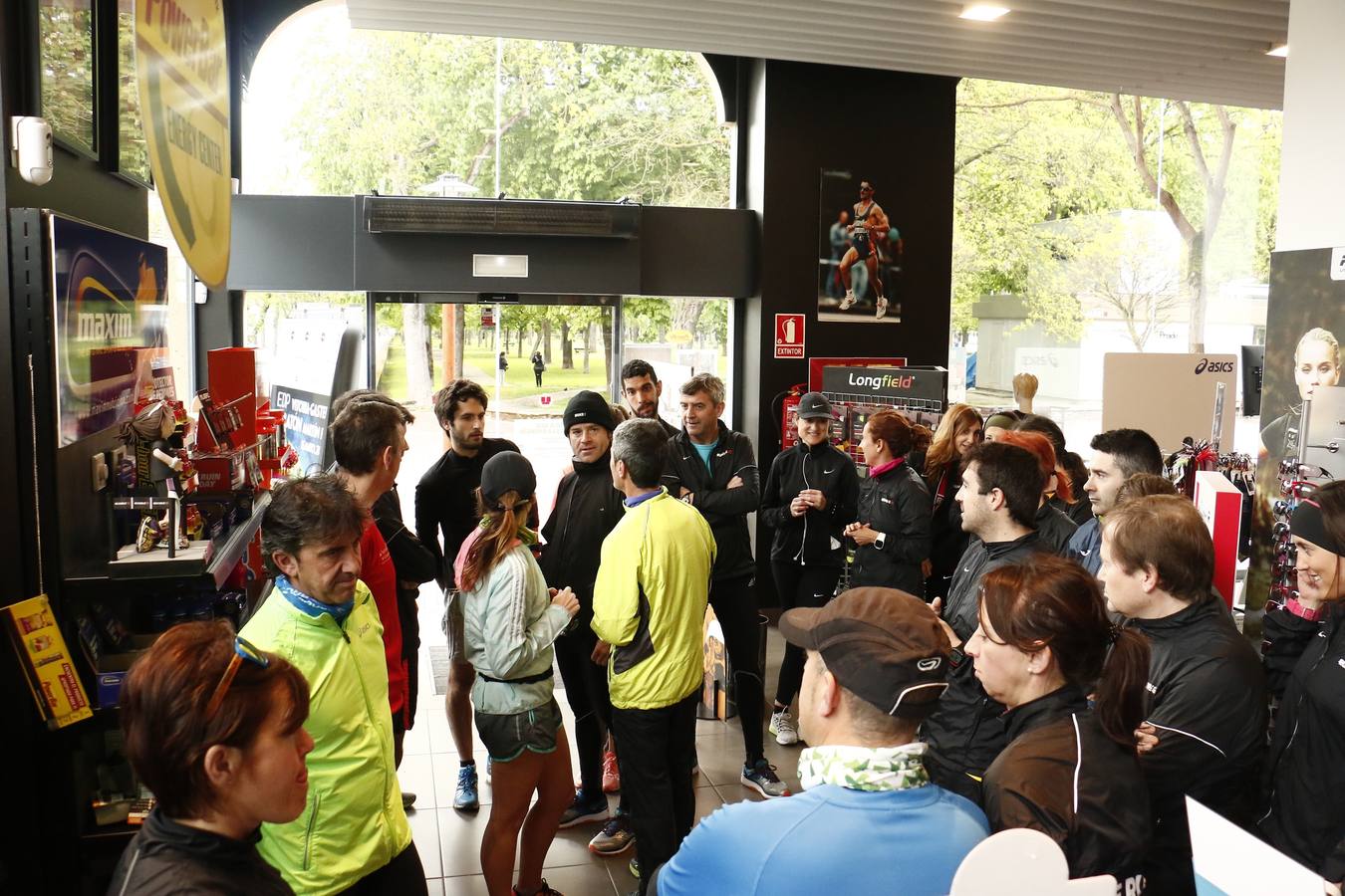 Correr en Vitoria, mejor en grupo