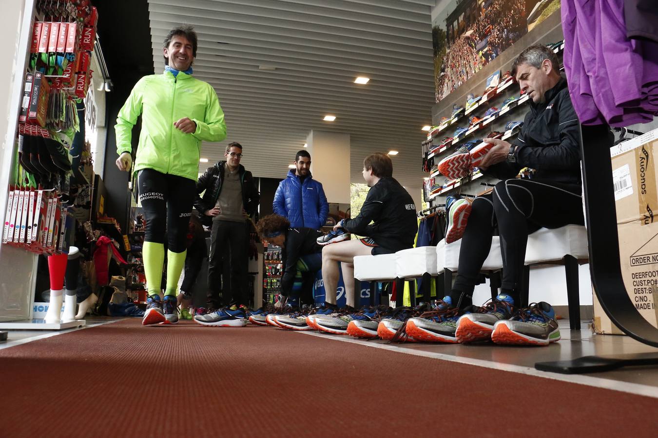 Correr en Vitoria, mejor en grupo