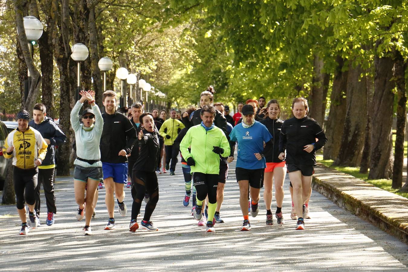 Correr en Vitoria, mejor en grupo