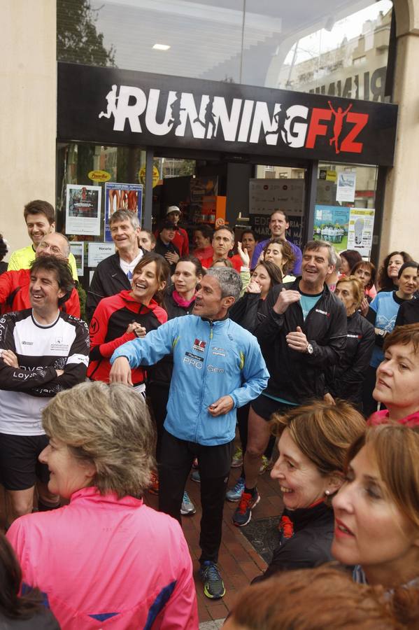 Correr en Vitoria, mejor en grupo
