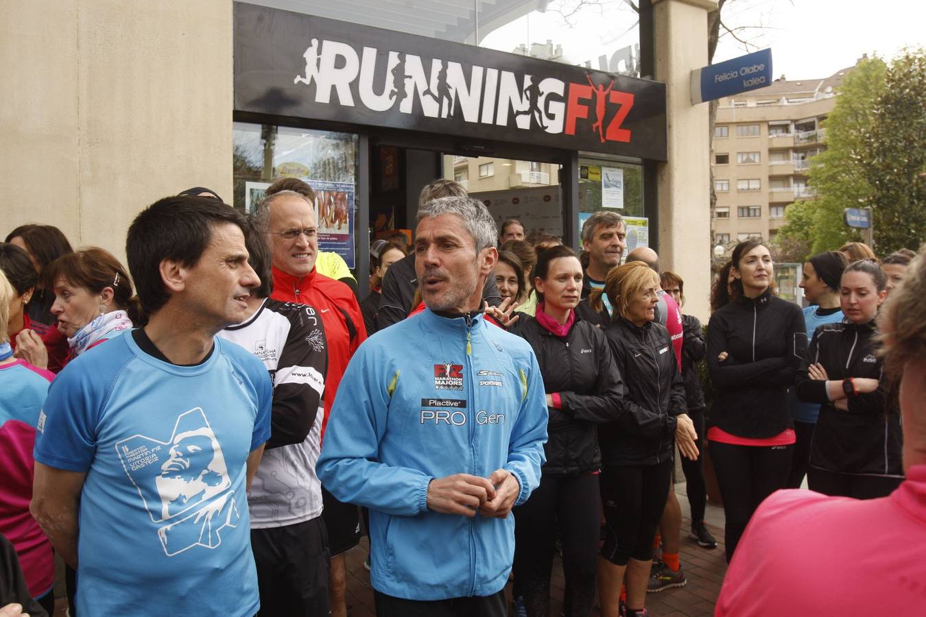 Correr en Vitoria, mejor en grupo