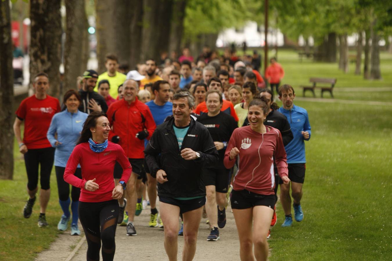 Correr en Vitoria, mejor en grupo