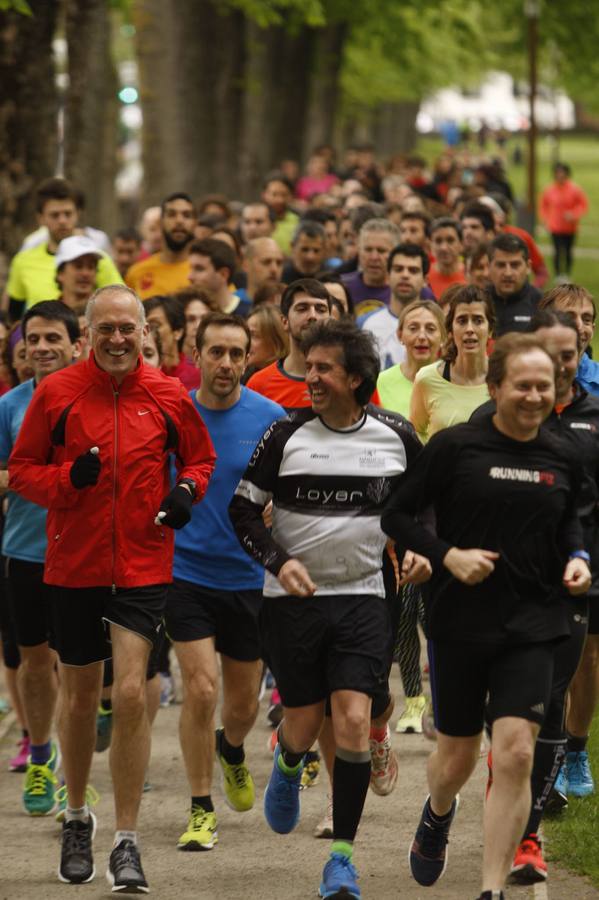 Correr en Vitoria, mejor en grupo