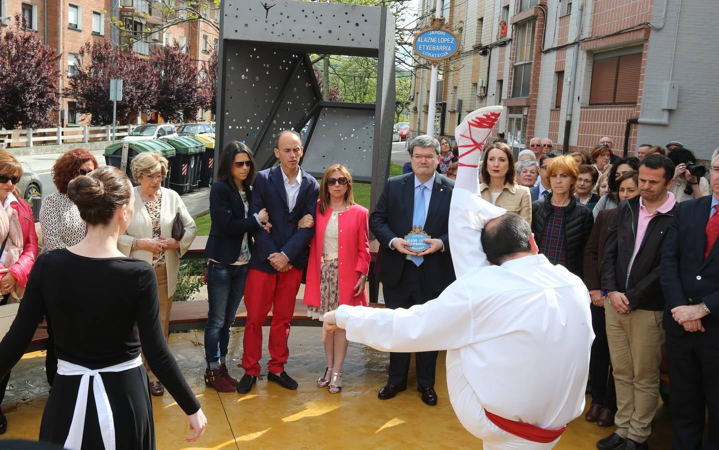 Una jardín en Zorroza para Alazne López, la joven que «bailando era feliz»