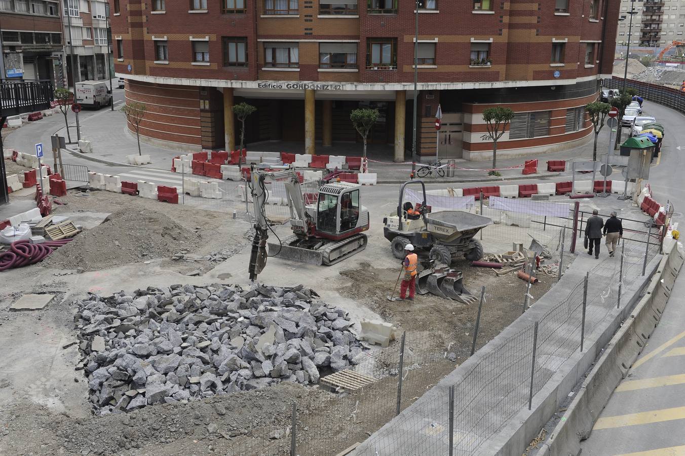 El nuevo trazado subterráneo en Irala