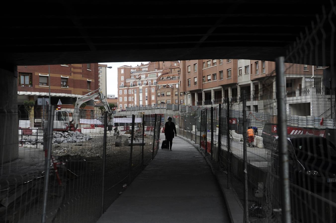 El nuevo trazado subterráneo en Irala