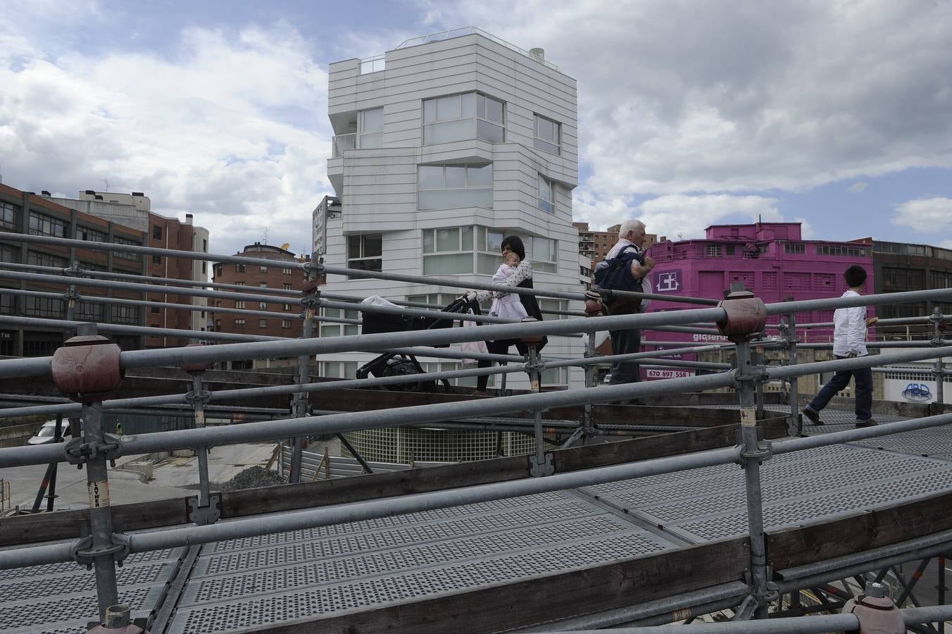 El nuevo trazado subterráneo en Irala