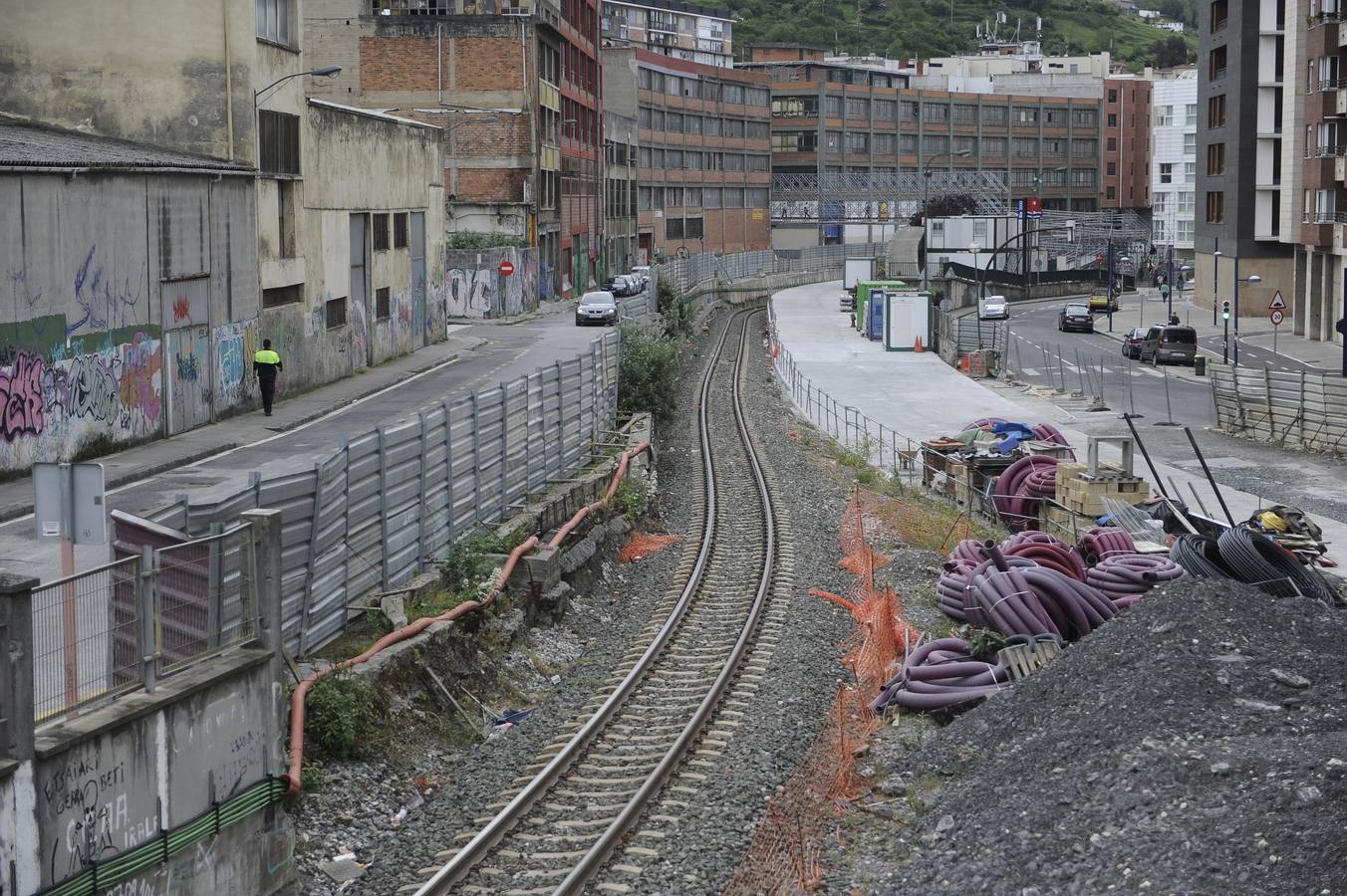 El nuevo trazado subterráneo en Irala
