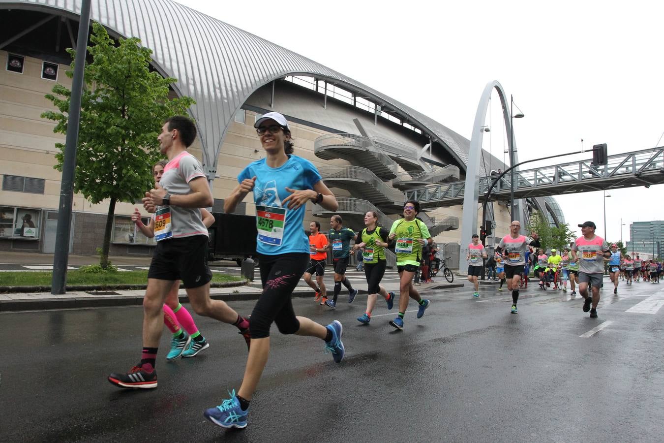 Maratón Martín Fiz a su paso por El Boulevard y la Avenida