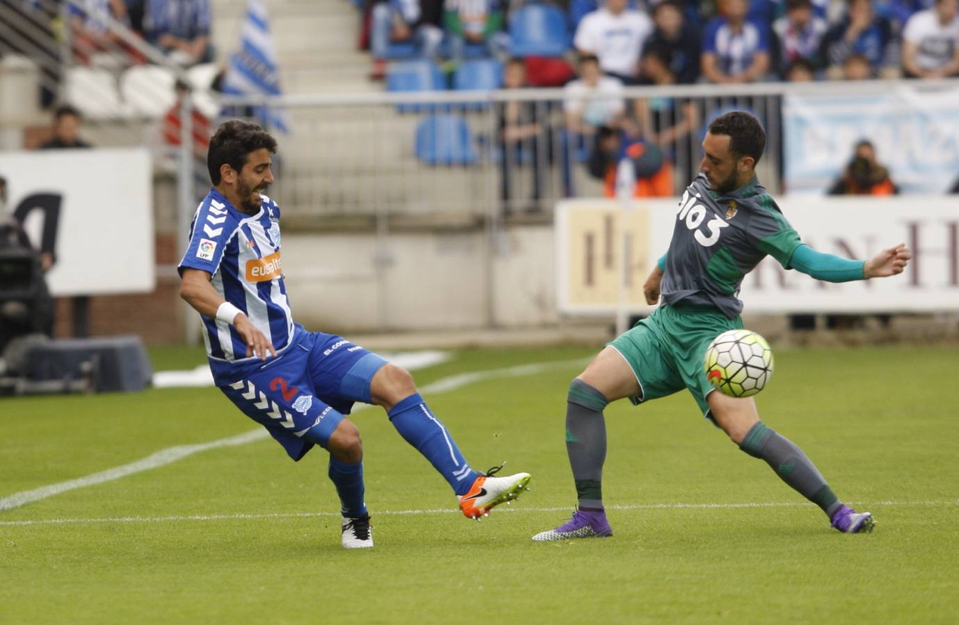 Las mejores imágenes del Alavés-Ponferradina