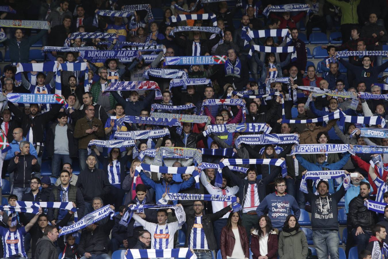 Las mejores imágenes del Alavés-Ponferradina