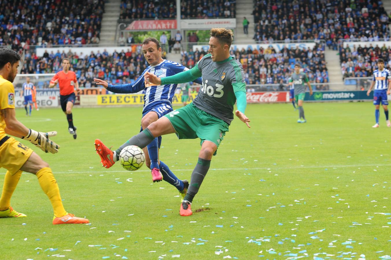 Las mejores imágenes del Alavés-Ponferradina