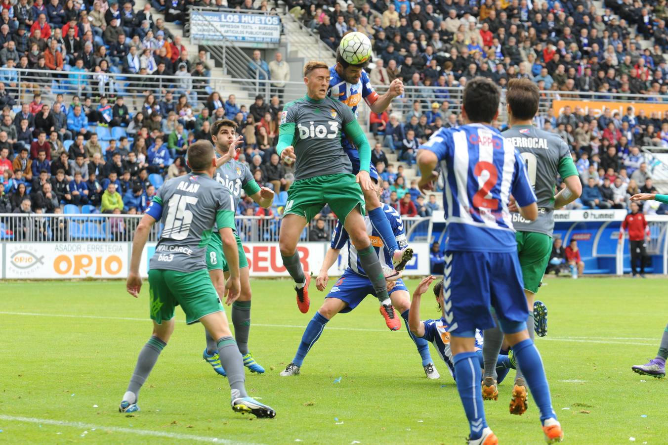 Las mejores imágenes del Alavés-Ponferradina