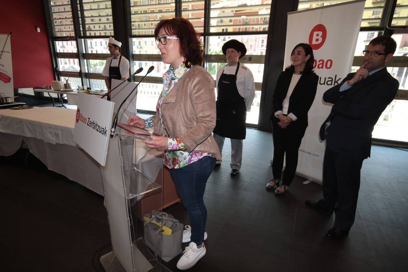 Show cooking en el mercado de La Ribera