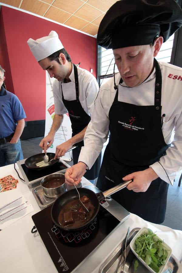 Show cooking en el mercado de La Ribera