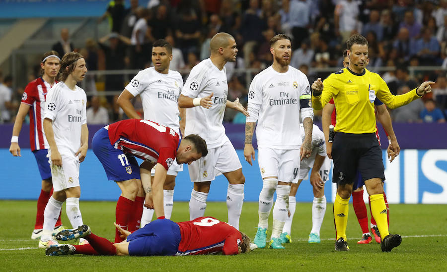 Las mejores imágenes de la final entre el Real Madrid y Atlético de Madrid