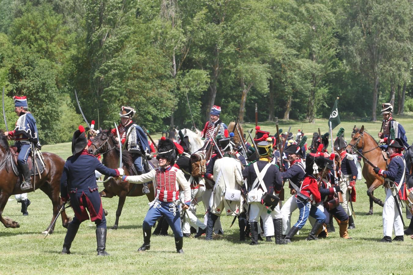 La Historia galopa por las campas de Olárizu