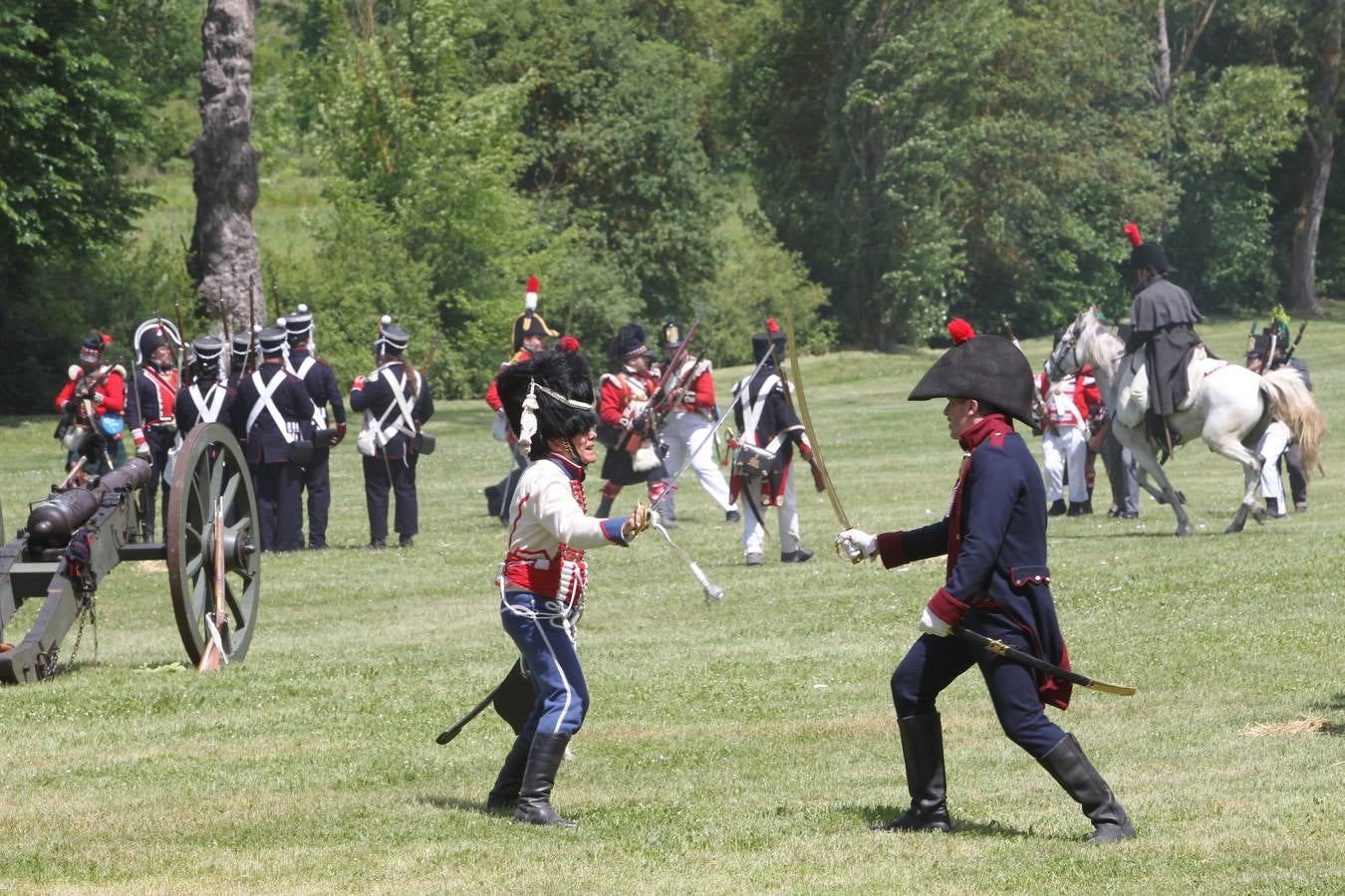 La Historia galopa por las campas de Olárizu