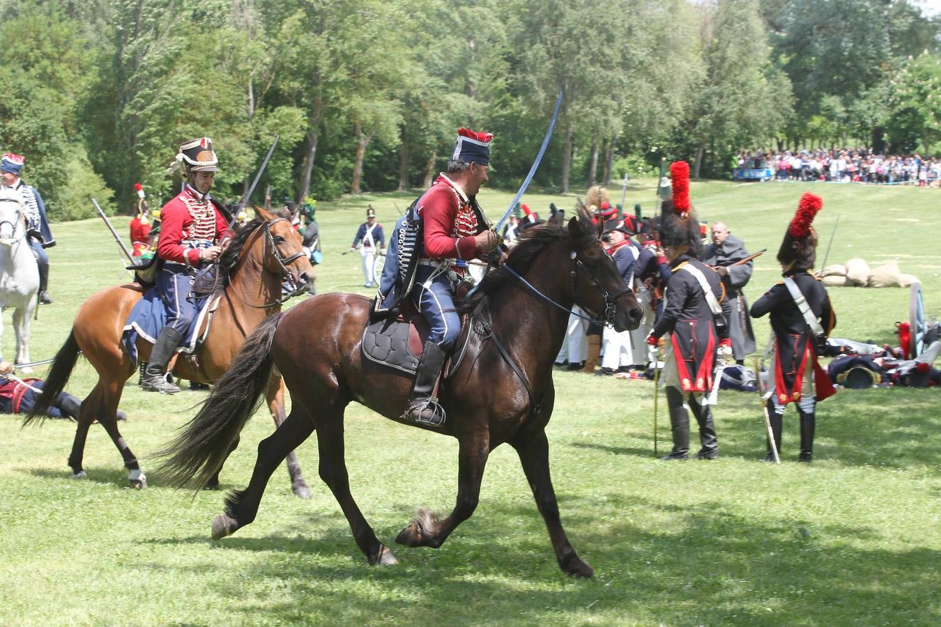 La Historia galopa por las campas de Olárizu