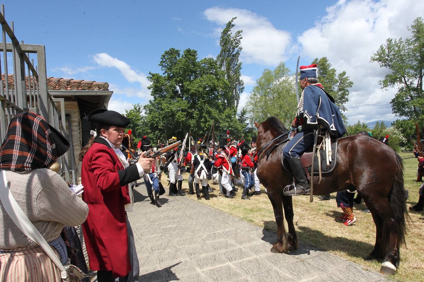 La Historia galopa por las campas de Olárizu