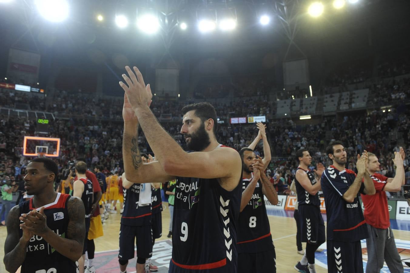 Despedida al Baskonia en el Buesa