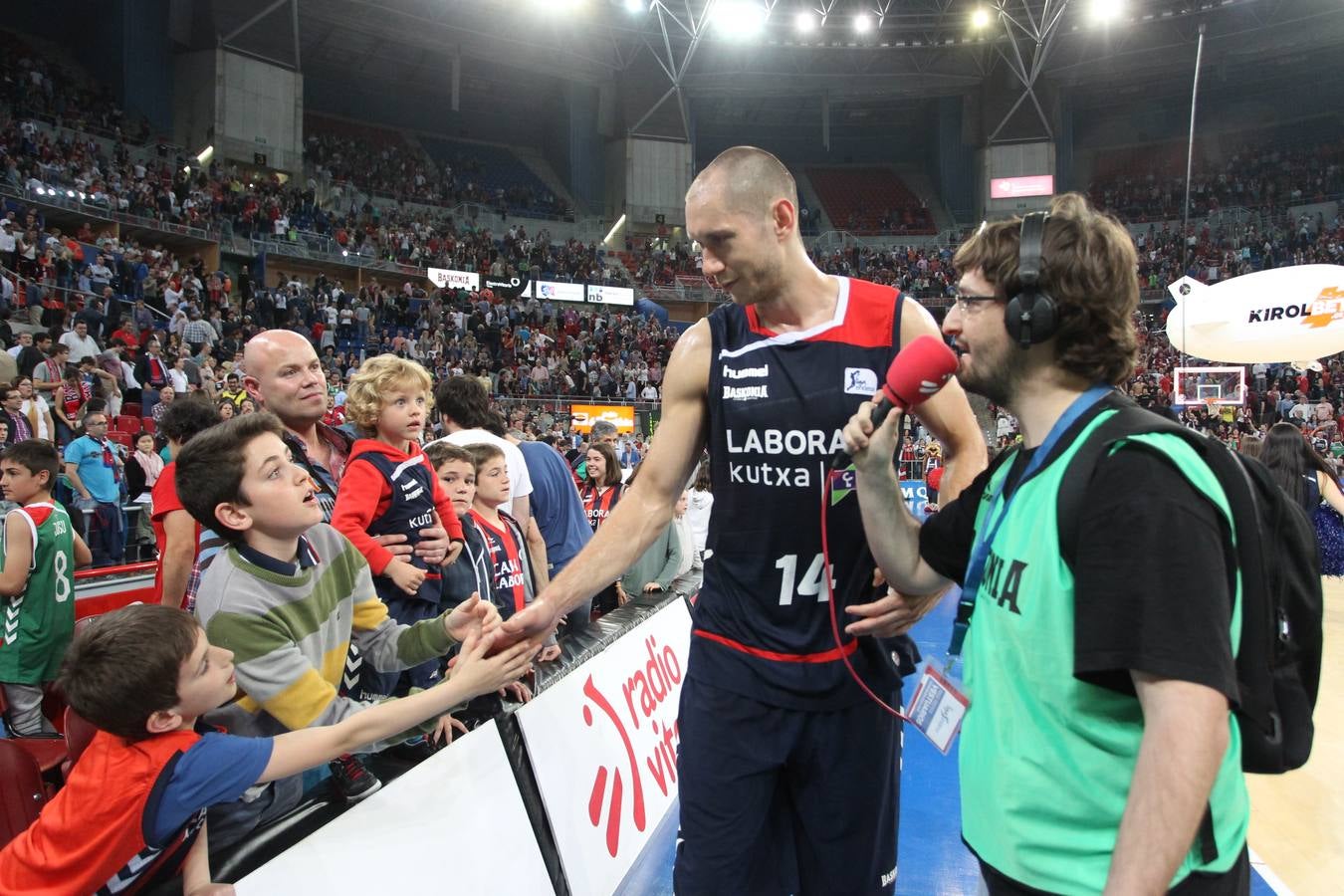 Despedida al Baskonia en el Buesa