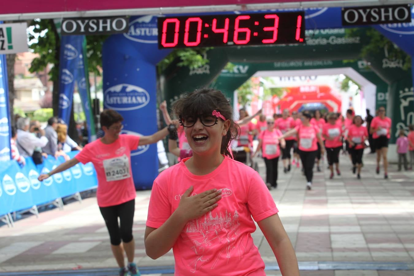 Llegada a meta de la Carrera de la Mujer