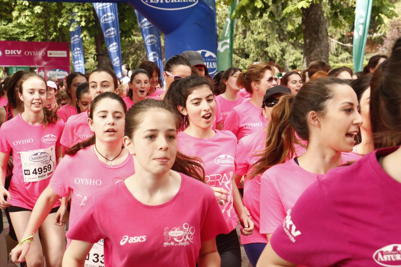 Salida de la Carrera de la Mujer