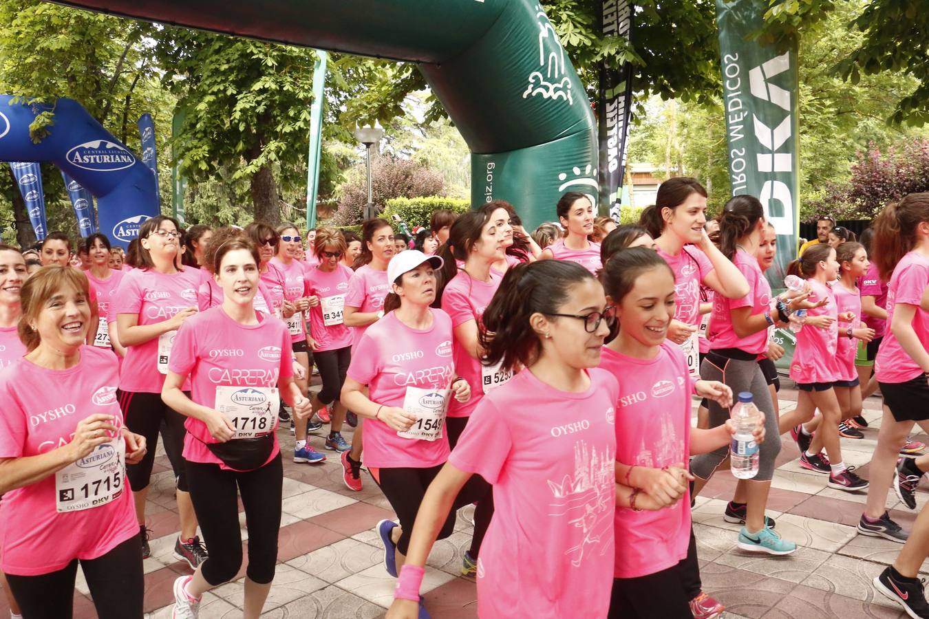 Salida de la Carrera de la Mujer
