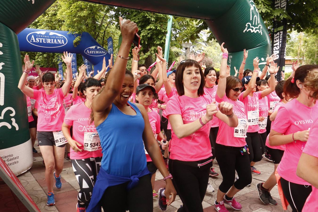 Salida de la Carrera de la Mujer