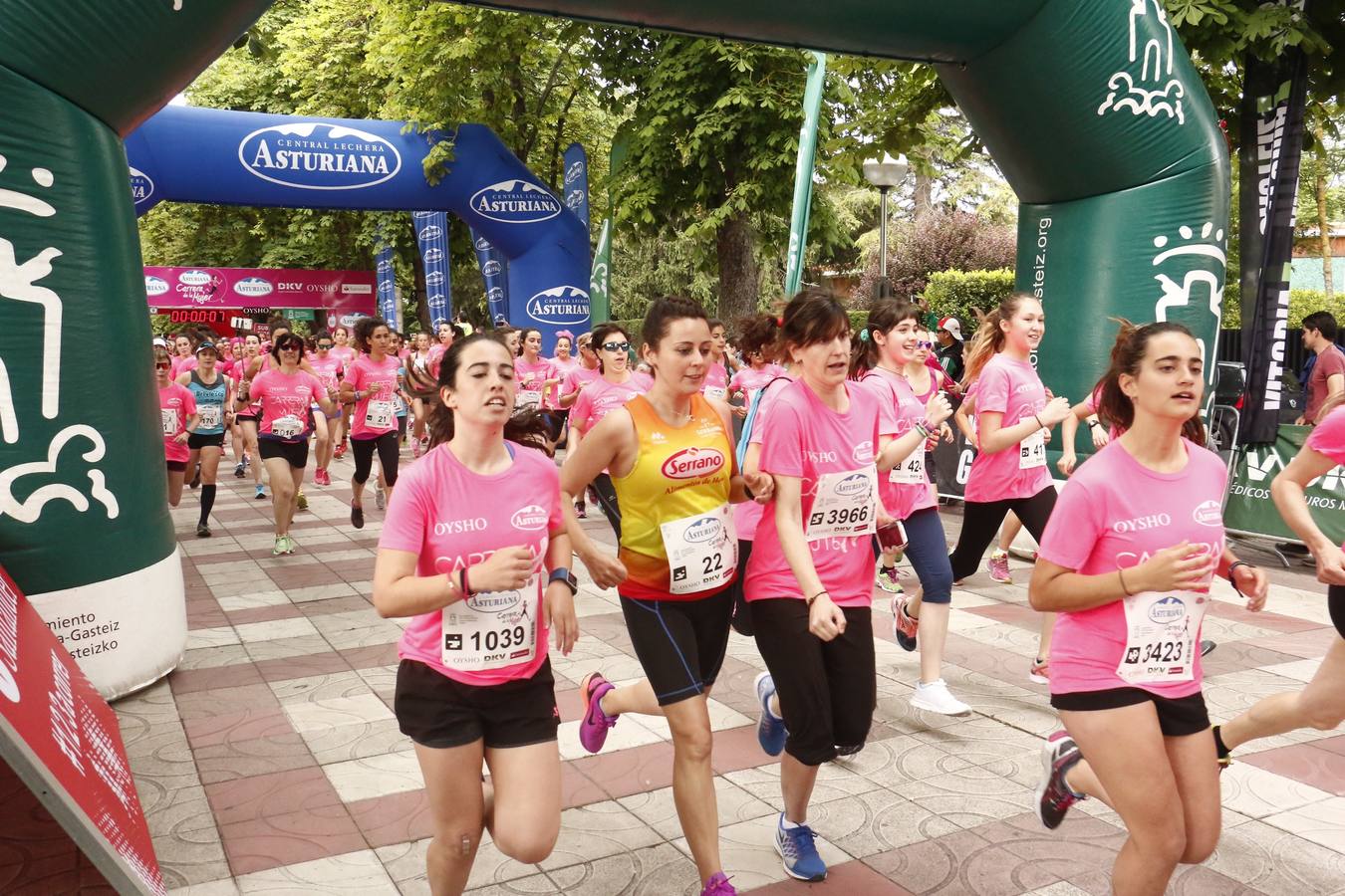Salida de la Carrera de la Mujer