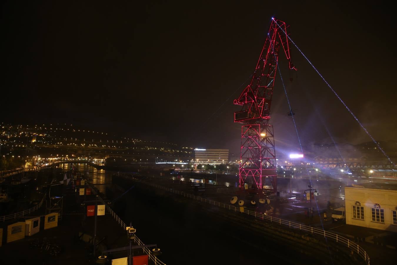 La Noche Blanca ilumina Bilbao