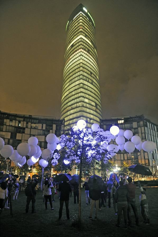 La Noche Blanca ilumina Bilbao