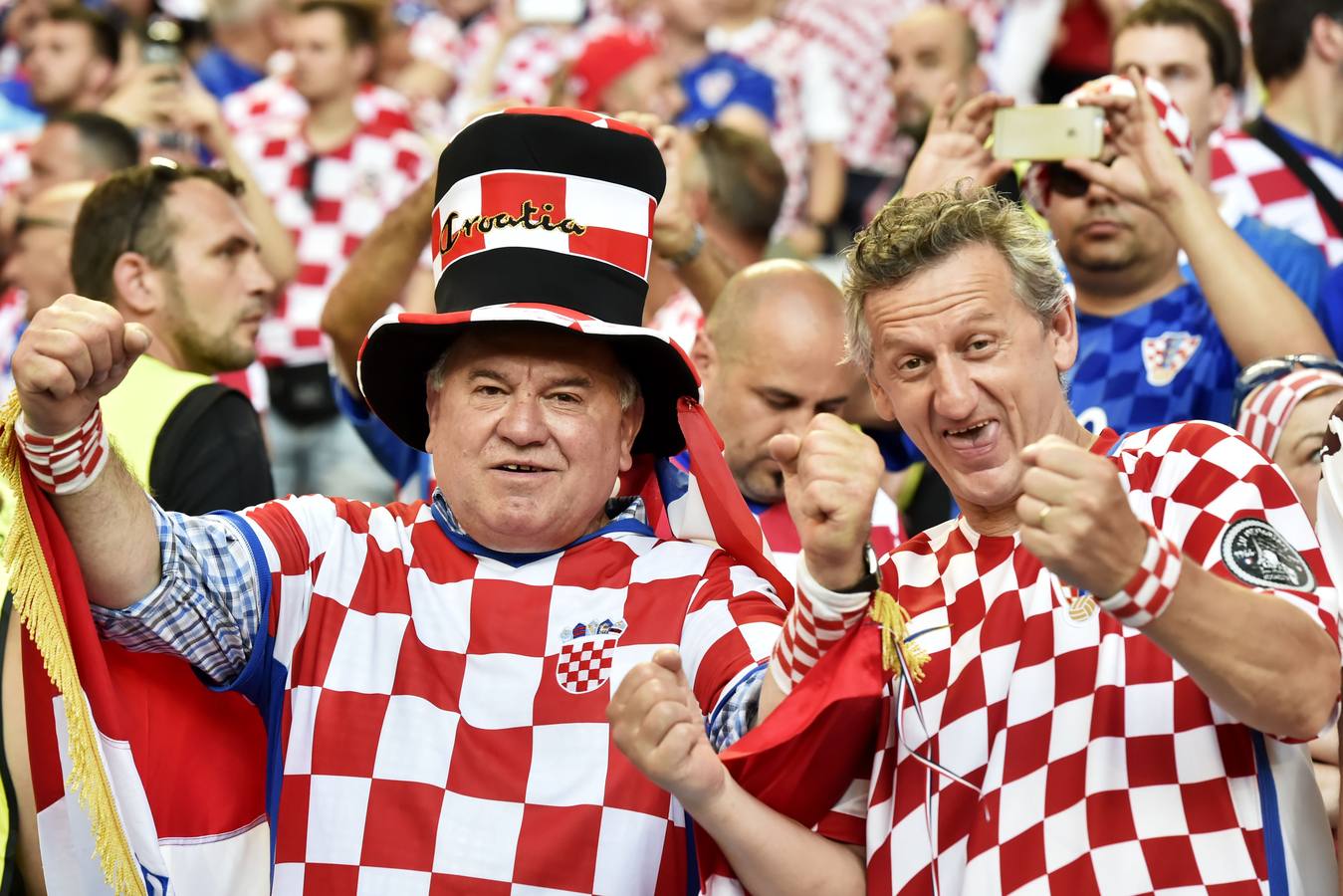 Los croatas controlados, los españoles animados