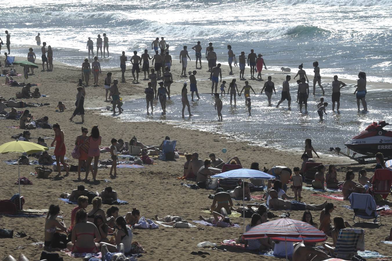 El verano comienza pegando fuerte en Bilbao