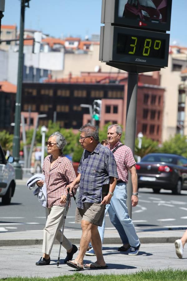 El sol no da tregua en Bizkaia: las temperaturas continúan su ascenso