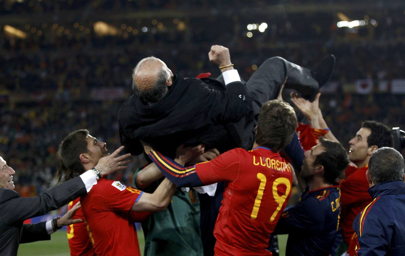 Día histórico. 11 de julio de 2010. España conseguía su primera Copa del Mundo. Ganó por 1-0 a la Selección de los Países Bajos.