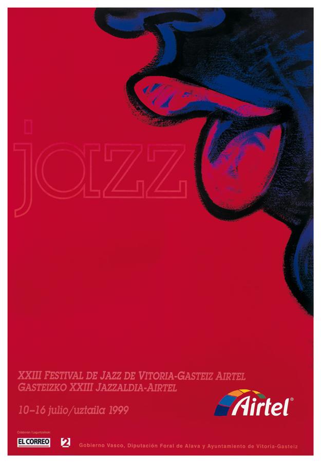 40 años de carteles del Jazz en VItoria