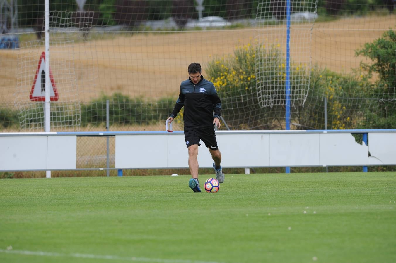 Primer entrenamiento del Alavés esta temporada