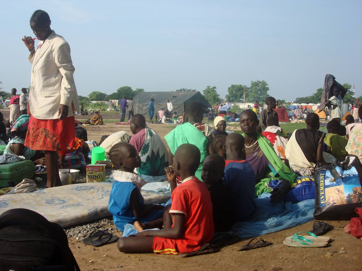 El día a día de los refugiados en Sudán del Sur