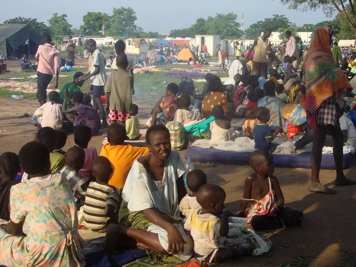 El día a día de los refugiados en Sudán del Sur