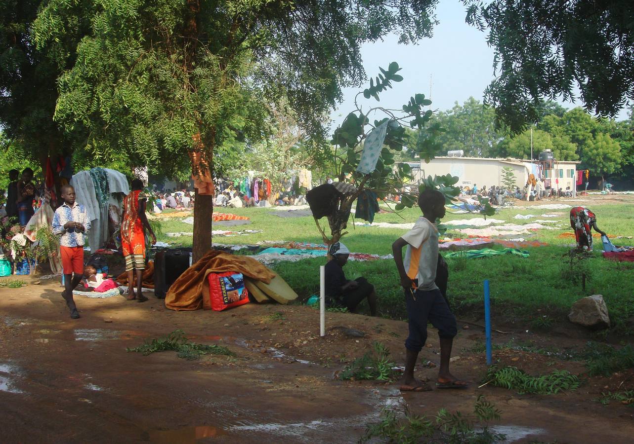 El día a día de los refugiados en Sudán del Sur