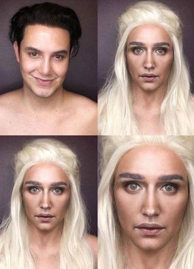 La increíble transformación de un hombre en las mujeres de &#039;Juego de Tronos&#039;