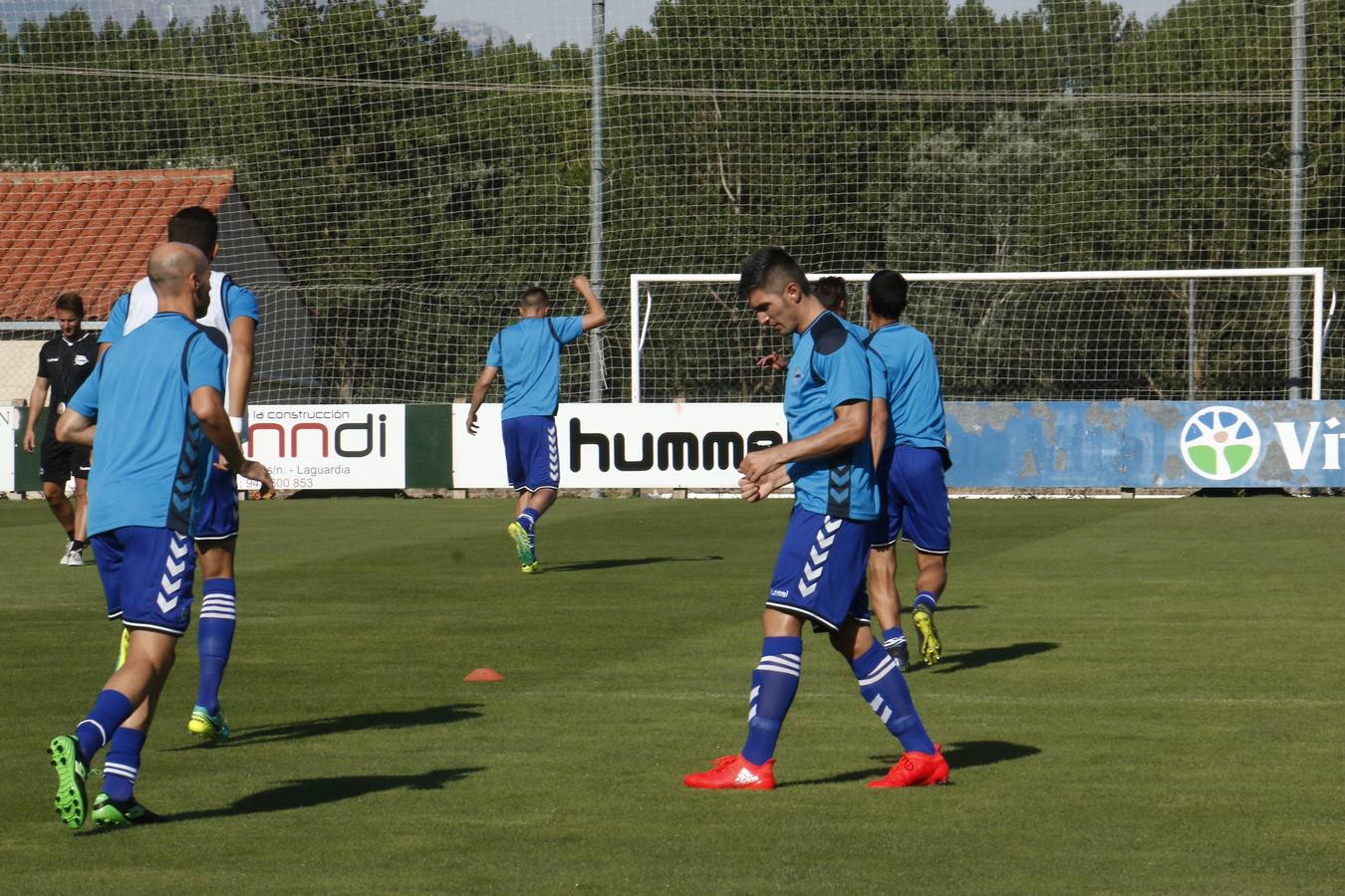 Alavés - U. D. Logroñés. Amistoso de pretemporada