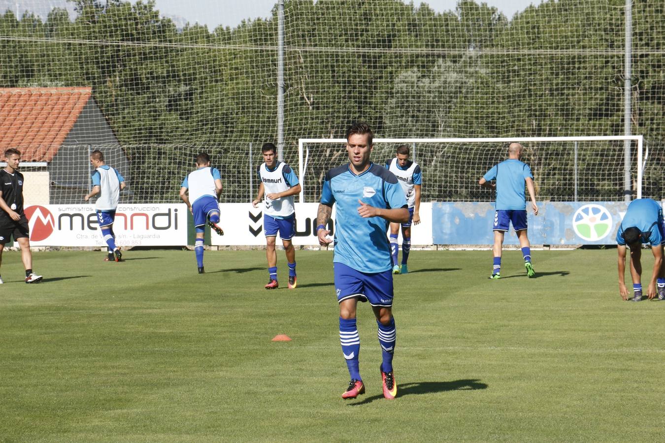 Alavés - U. D. Logroñés. Amistoso de pretemporada