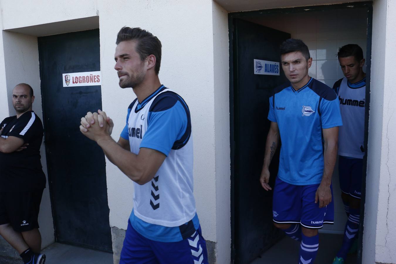 Alavés - U. D. Logroñés. Amistoso de pretemporada