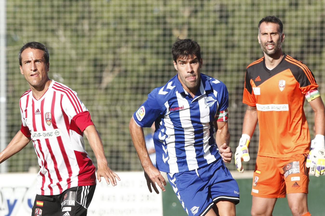 Alavés - U. D. Logroñés. Amistoso de pretemporada